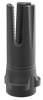 Breek Arms BRK4318 Scorch 3-Prong Flash Hider Black Nitride Steel 1/2"x28 Threads 9mmLuger Compatible w/ Breek-LOK 3QD