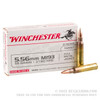 Wolf 5.56x45mm NATO Ammo 55gr FMJ Ammunition - 20 Rounds