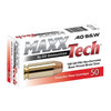 Maxx Tech .40 S&W Ammo 180gr FMJ Ammunition - 50 Rounds