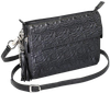 GTM  GTM-10/BK        CLUTCH PURSE  EMBROID LMBSKN