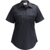 Justice Women's Short Sleeve Shirt w/ Traditional Collar - LAPD Navy