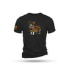 Nine Line Tactical Corgi Short Sleeve Shirt Charcoal Black Triblend L
