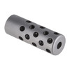 QUIET MUZZLE BRAKE 6.5 CALIBER 5/8-24 STAINLESS STEEL