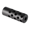QUIET MUZZLE BRAKE 30 CALIBER 5/8-24 STEEL MATTE BLUED