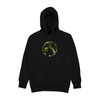 WOODLAND CAMO ICON HOODIE BLACK SMALL