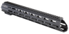 Luth-ar HG-LW15M Palm Handguard Aluminum Black Hardcoat Anodize Receiver