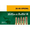 Sellier & Bellot 30-06 Springfield Ammo 180gr SP Ammunition - 20 Rounds
