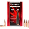 Hornady 30 Caliber .308 inches 155gr Boat Tail Hollow Point Bullets 2000 Count