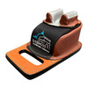 EDGEBAG ORG W/GRAB HANDLE STD 3-1/2''H 3/4'' SPREAD 3M SLICK