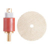 LEWIS LEAD REMOVER REPLACEMENT RUBBER TIP, 45 CALIBER