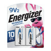 9V ULTIMATE LITHIUM BATTERIES 2/PACK