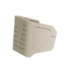 Timber Creek Outdoors GLMEPFDE Glock 17/19 Magazine Extension Plate Flat Dark Earth Aluminum