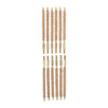 BRONZE RIFLE BORE BRUSH, 20 CALIBER, 8-32M, 12 PACK