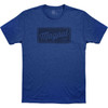 ROVER BLOCK CVC T-SHIRT LARGE ROYAL HEATHER