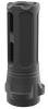 Breek Arms BRK4323 Sentinel Caged Flash Hider Black Nitride Steel 1/2"x28 Threads 9mmLuger Compatible w/ Breek-LOK 3QD