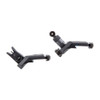 AR-15  FLIP-UP 45 DEGREE OFFSET SIGHT SET CLAMP MOUNT BLK