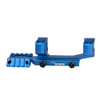 34MM ULTRA HIGH (1.435'') 0 MOA MOUNT, BLUE