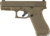 Glock UV1950703X G19X V 9mm Luger 17+1 4.02" Black GMB Barrel, Coyote nPVD Steel Serrated Slide, Coyote Brown Polymer Frame, Textured Polymer Grip, Ambidextrous