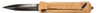 SPEAR POINT BLACK/FDES&W M&P OTF 3.5" SINGLE EDGE 