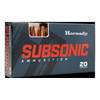Hornady 30-30 Winchester Ammo 175gr Sub-X Subsonic Ammunition 20 Rounds Ammo for MA, CT, NJ, IL, NY, WA & CA Buyers