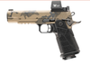 Kimber 1911 CNCDMCWAR DS Warrior w/Optic Exclusive 9mm 13+1 5" Stainless Steel Serrated w/Optic Slide Desert Multicam Stainless Steel Frame w/Picatinny Rail Carbon Fiber Grip Vortex Viper 3 MOA Red Dot