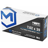 Maxim Defense 7.62X39 Ammo 117gr Tumble Copper Upon Impact Ammunition - 20 Rounds