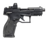 HOT ITEM Taurus 1-2TX22P141-10RD TX22 w/Optic Full Size 22 LR 10+1 4.60" Matte Black Threaded Barrel, Black Hard Coat Anodized Serrated Optic Slide, Black Polymer Frame w/Picatinny Rail, Textured Grip, ShieldSc Footprint, Viridian RFX-11 Green Dot