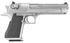 Magnum Research DE44CABC Desert Eagle Mark XIX *CA Compliant 44 Rem Mag 8+1, 6" Stainless Carbon Steel w/Picatinny Rail Barrel, Brushed Chrome Serrated Carbon Steel Slide & Frame w/Beavertail, Black Polymer Grip, Ambidextrous Safety, Right Hand