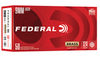 Federal C9124A 9mmLuger 124gr Full Metal Jacket 50 Per Box