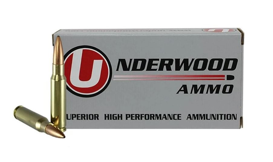 Underwood Ammo .308 Winchester Ammunition 20 Rounds Nosler Competition HPBT 168 Grain