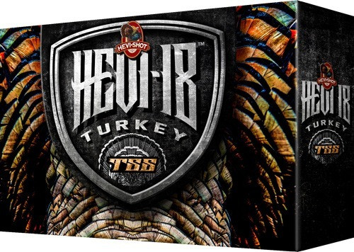 HEVI-Shot HS1007 HEVI-18 TSS Turkey 410Gauge 3 in 13/16oz Tungsten 7Shot 5 Per Box/10 Case, Shotgun Shells