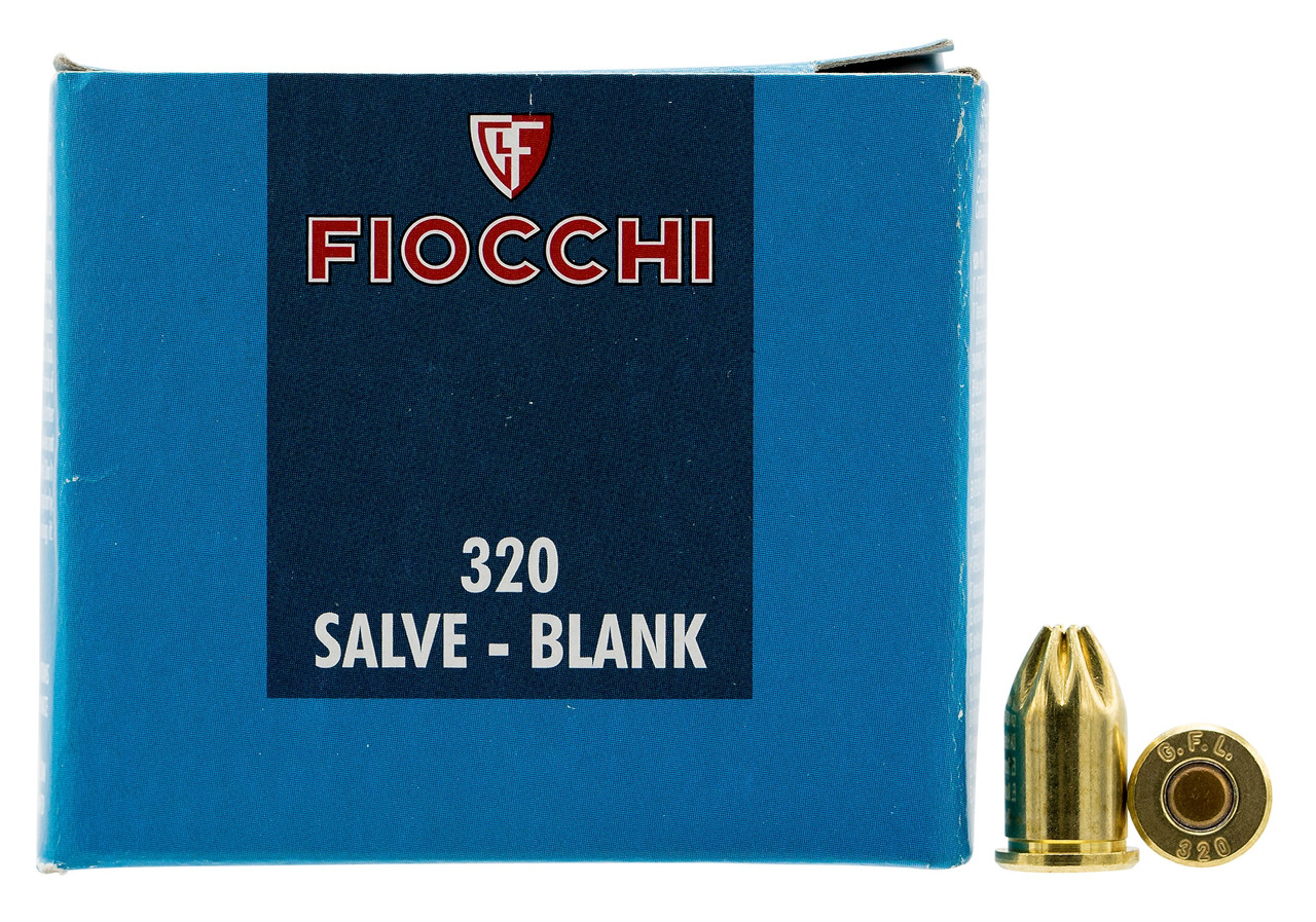 Fiocchi 320BLANK, Pistol Blank 32Rimmed 100 Per Box/30 Case