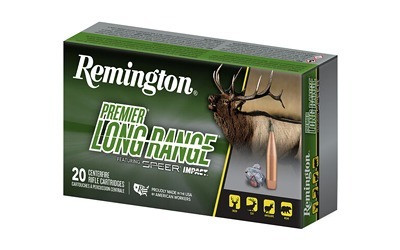Remington R21341 Premier Long Range 6.5 Creedmoor 140 gr Speer Impact 20 Per Box/ 10 Case Centerfire, Rifle Ammunition