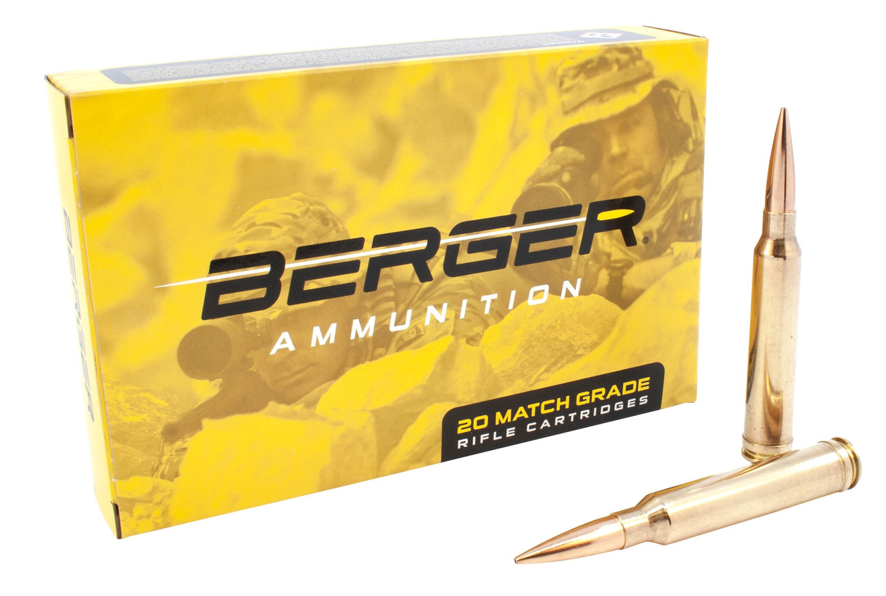 Berger Bullets 70100 Classic Hunter Subsonic 300Win Mag 215gr Hybrid Boat Tail 20 Per Box/10 Case, Centerfire Rifle Ammo