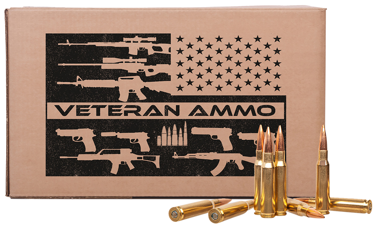 Hyperion Munitions HMBX762250 Veteran Ammo 7.62x51 147 gr Full Metal Jacket 250 Per Box *Bulk, Centerfire Rifle Ammo