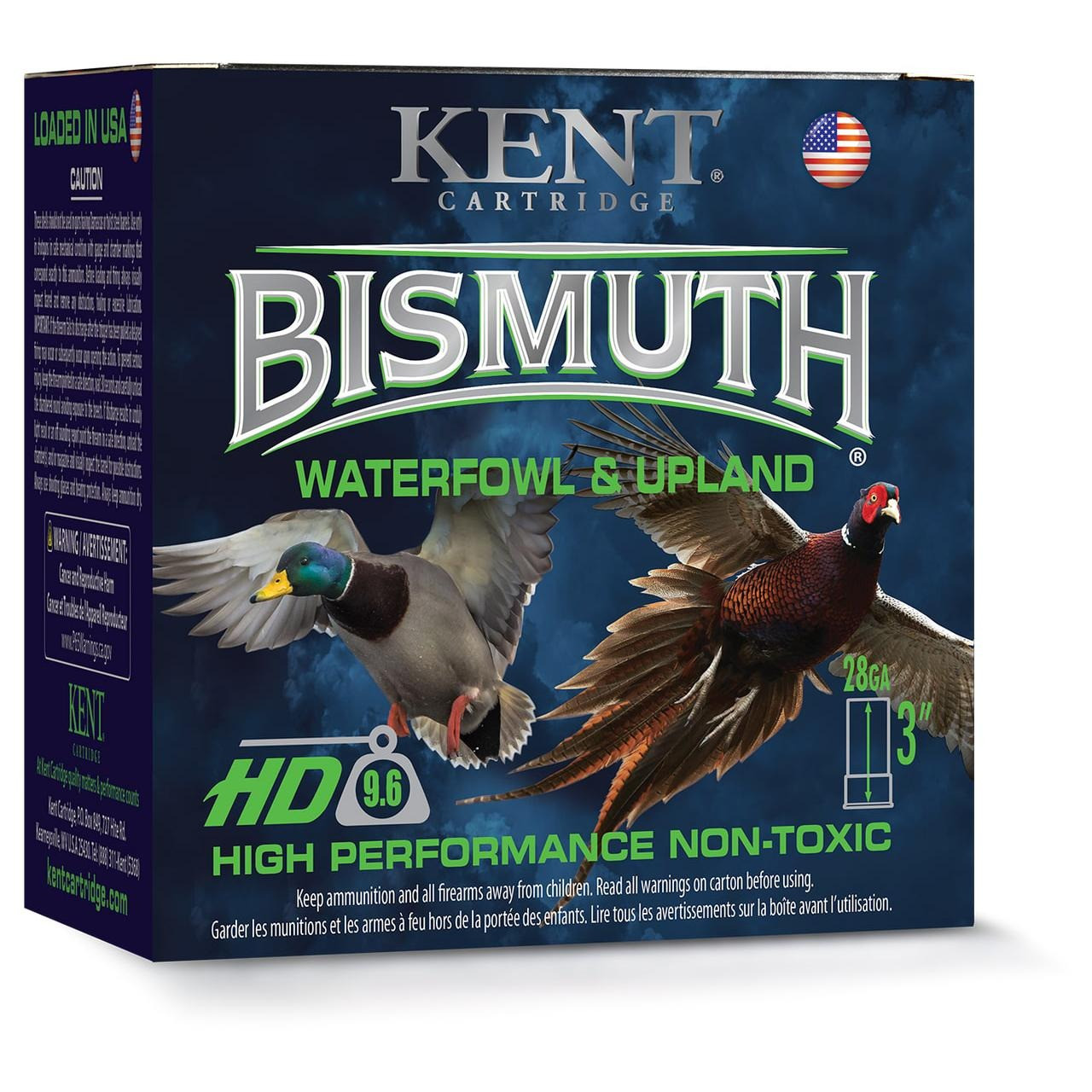 Kent Cartridge 28 Gauge Ammo 1 oz #4 Bismuth Ammunition - 25 Rounds