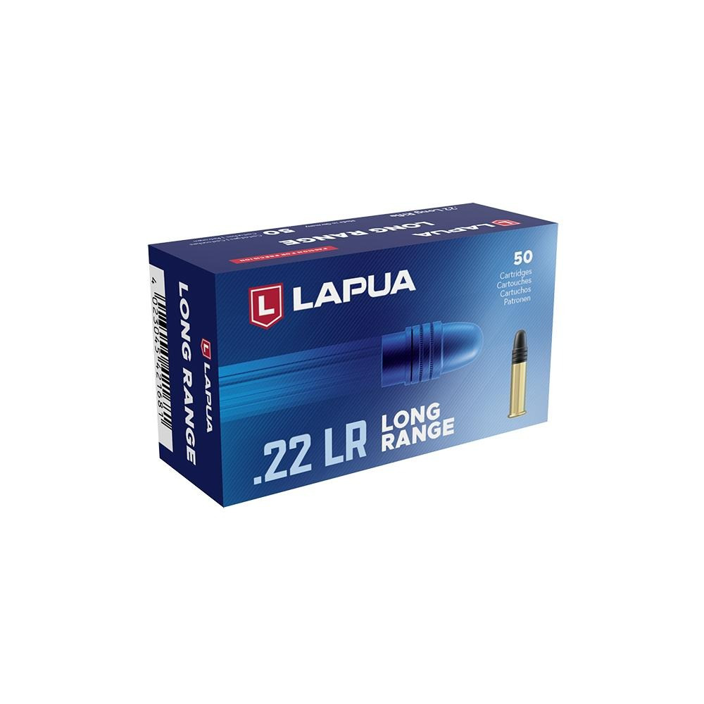 Lapua Long Range 22LR Ammo 40 Grain Round Nose Box of 50