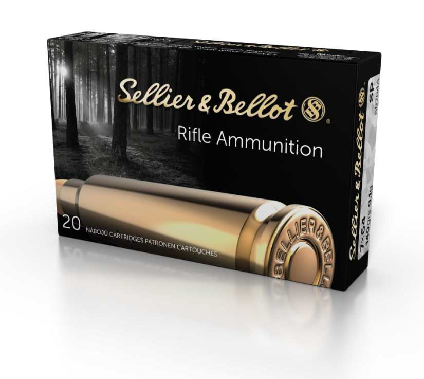 Sellier & Bellot 7x64 Brenneke Ammo 140gr SP Ammunition - 400 Rounds
