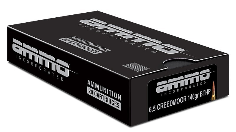 Ammo Inc 65CM140BTHPA20 Compete 6.5Creedmoor 140gr Boat Tail Hollow Point 20 Per Box/10 Case, Centerfire Rifle Ammo