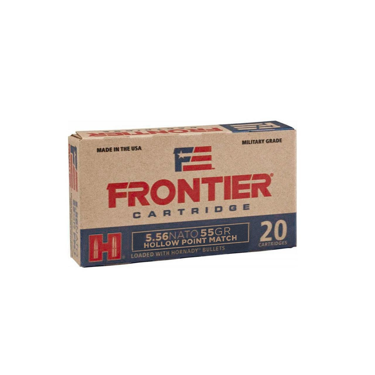 Hornady 5.56 NATO Ammo 55gr HPM Ammunition - 500 Rounds