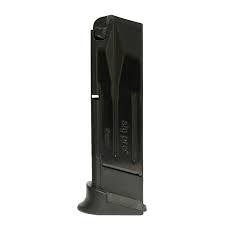 SIG Sauer SP2022/SP2009/SP2340 Magazine 9mm Luger 10 Rounds Stainless Steel Black MAG-2022-9-10