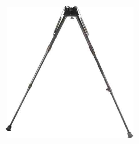 Harris Bipods 25S Model 25 Series S Swivel Bipod Black Anodized 12-25 in Steel/Aluminum