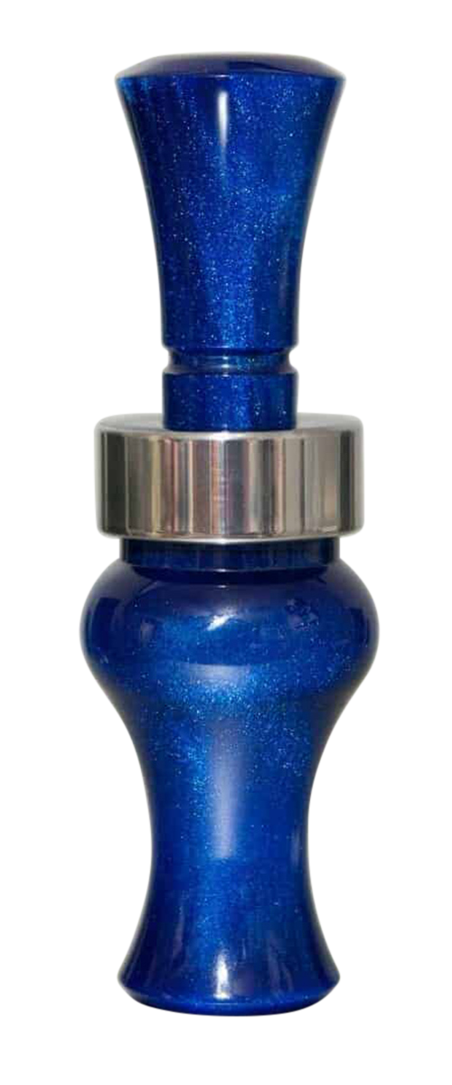 Echo Calls 79014 Meat Hanger Double Reed Mallard Sounds Attracts Ducks Blue Pearl Acrylic