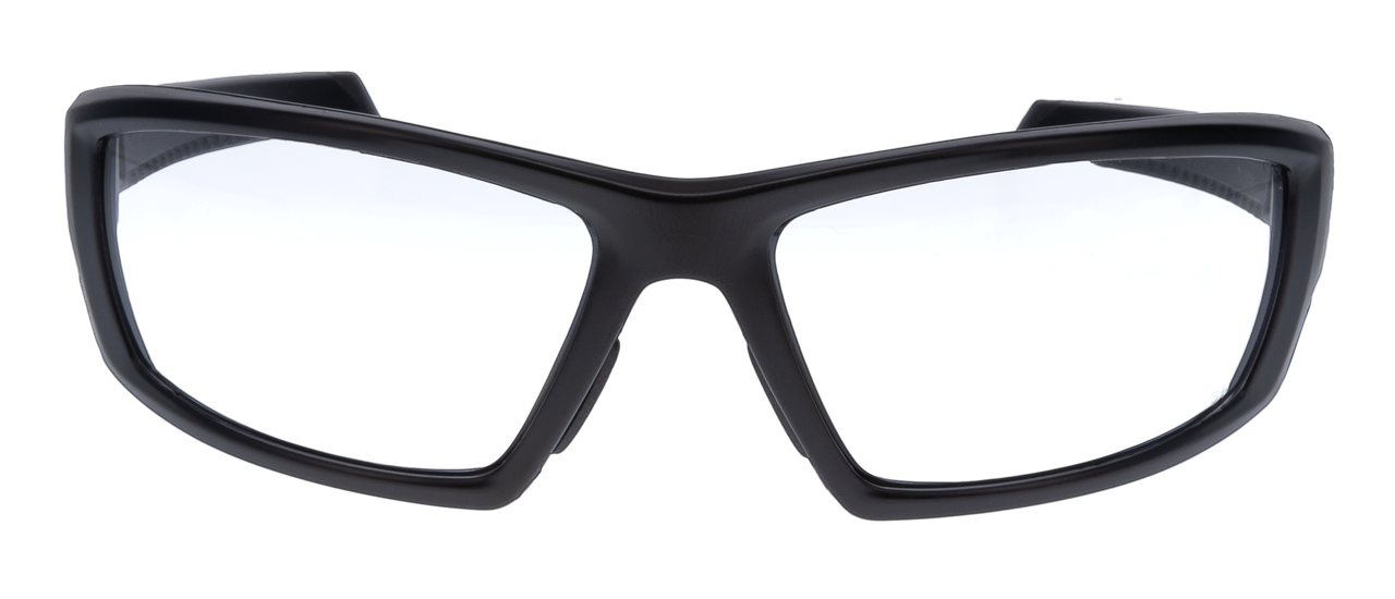 Walker's GWPIKNFF4CLR Ballistic Eyewear IKON Vector Adult Clear Lens Matte Black Frame
