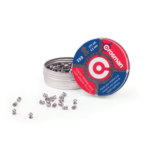 Crosman P177 Premier Pointed 177 Lead Pointed Hunting Pellet 250/Tin