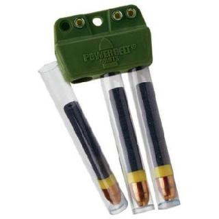 PowerBelt Bullets AC1501 SpeedClip Loader 50 Cal Green Plastic Capacity 3