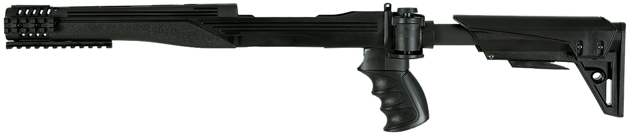ATI Outdoors Strikeforce Gen 2 6-Position Adjustable Stock in Black - Versatile and Durable Stock for Enhanced AR-15 Performance - C.2.10.1216