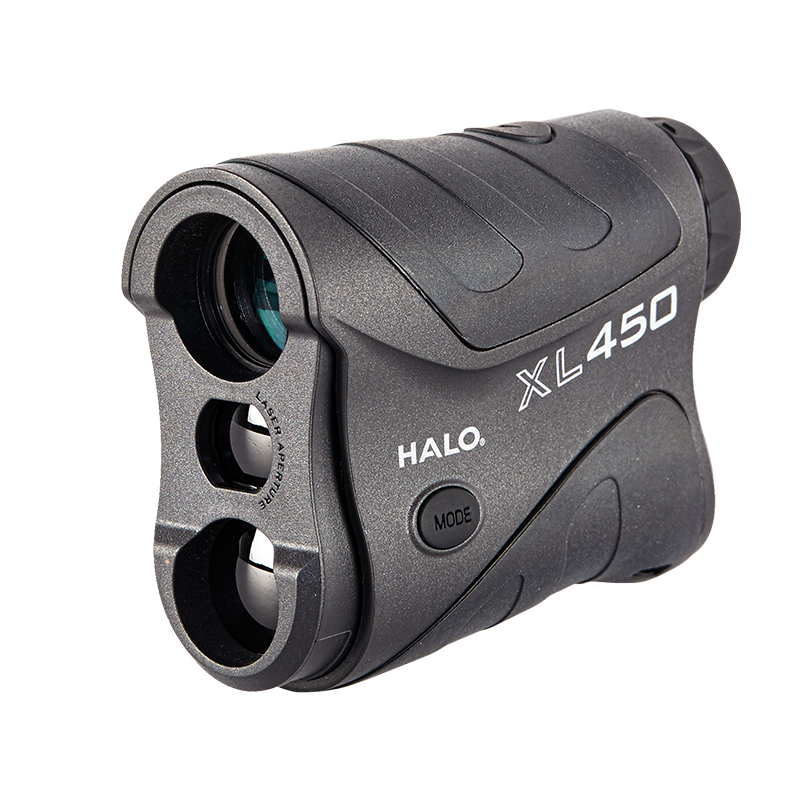 Halo Optics XL450, Rangefinder, 6X Magnification, 22mm Objective, Matte Finish, Black