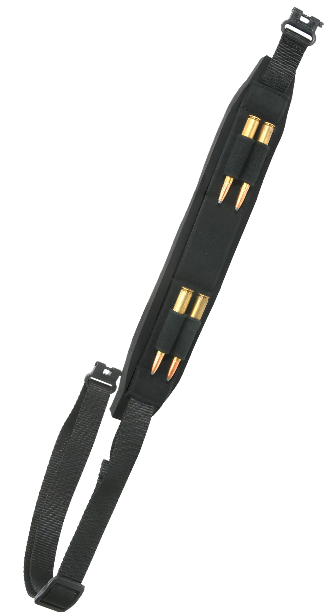 Outdoor Connection NDMB90142 Neo Magnum Sling 3.25 in W Adjustable Black Neoprene for, Rifle/Shotgun