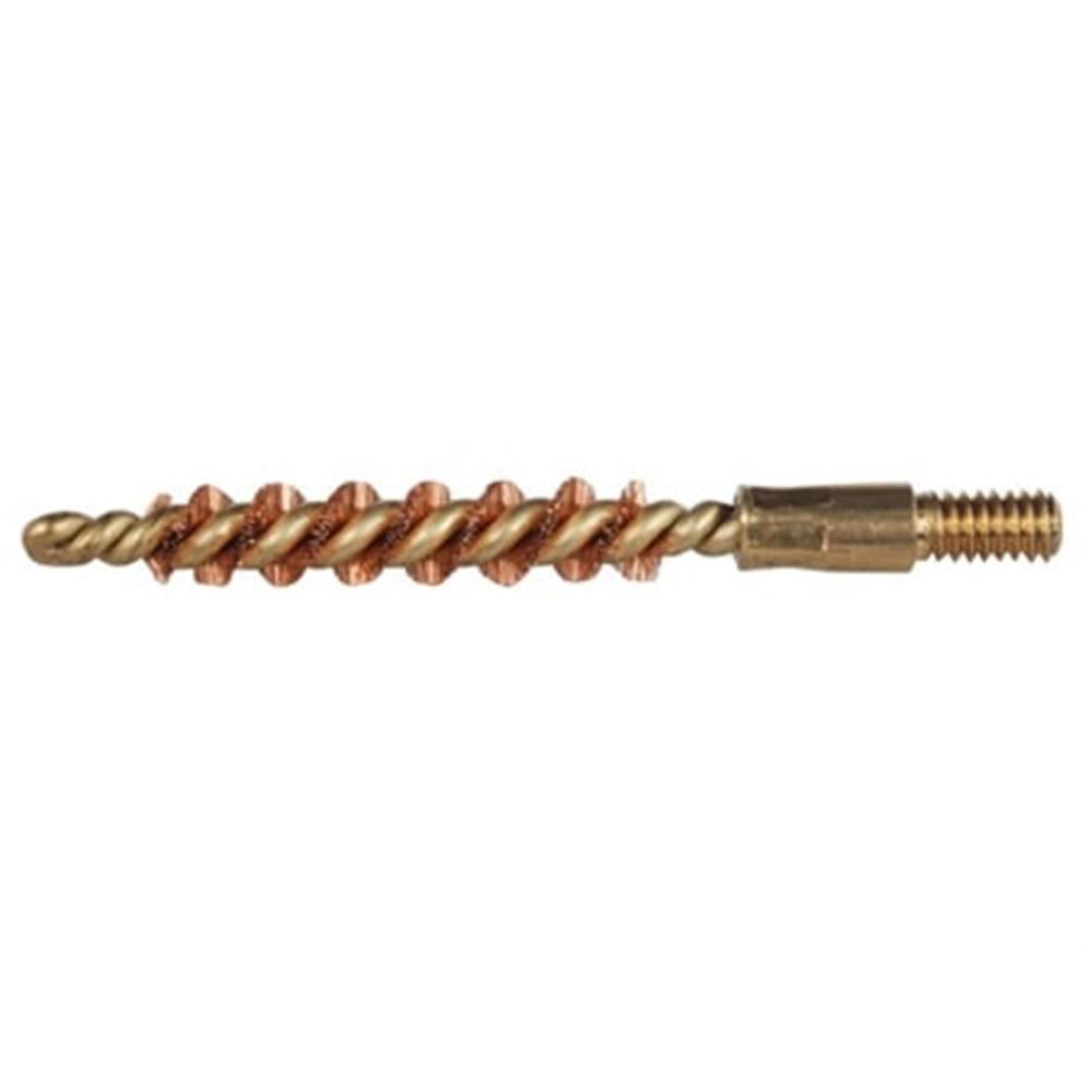 Pro-Shot Benchrest Quality Brass Core/Bronze Bristle Bore Brush (8/32 Thread) - .22 cal Pistol